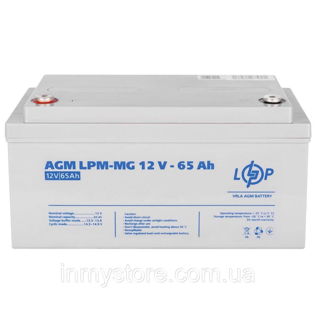 Акумулятор мультигелевий LPM-MG 12V - 65 Ah - фото 3 - id-p1794323965