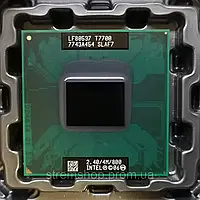 Процесор T7700 для ноутбука Intel Core 2 Duo 2.40Ghz Socket P +т/паста