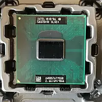Процесор T9550 для ноутбука Intel Core 2 Duo 2.66Ghz Socket P +т/паста