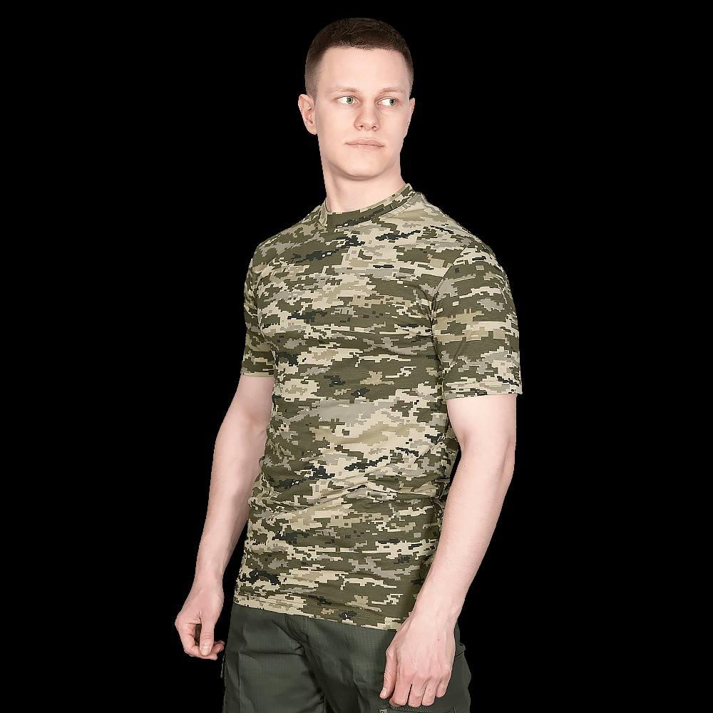 Футболка піксель, 100% бавовна, чоловіча бавовняна футболка піксель, тактичні футболки для ЗСУ піксель