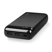 Универсальная мобильная батарея Ttec PowerSlim 20000 mAh Black