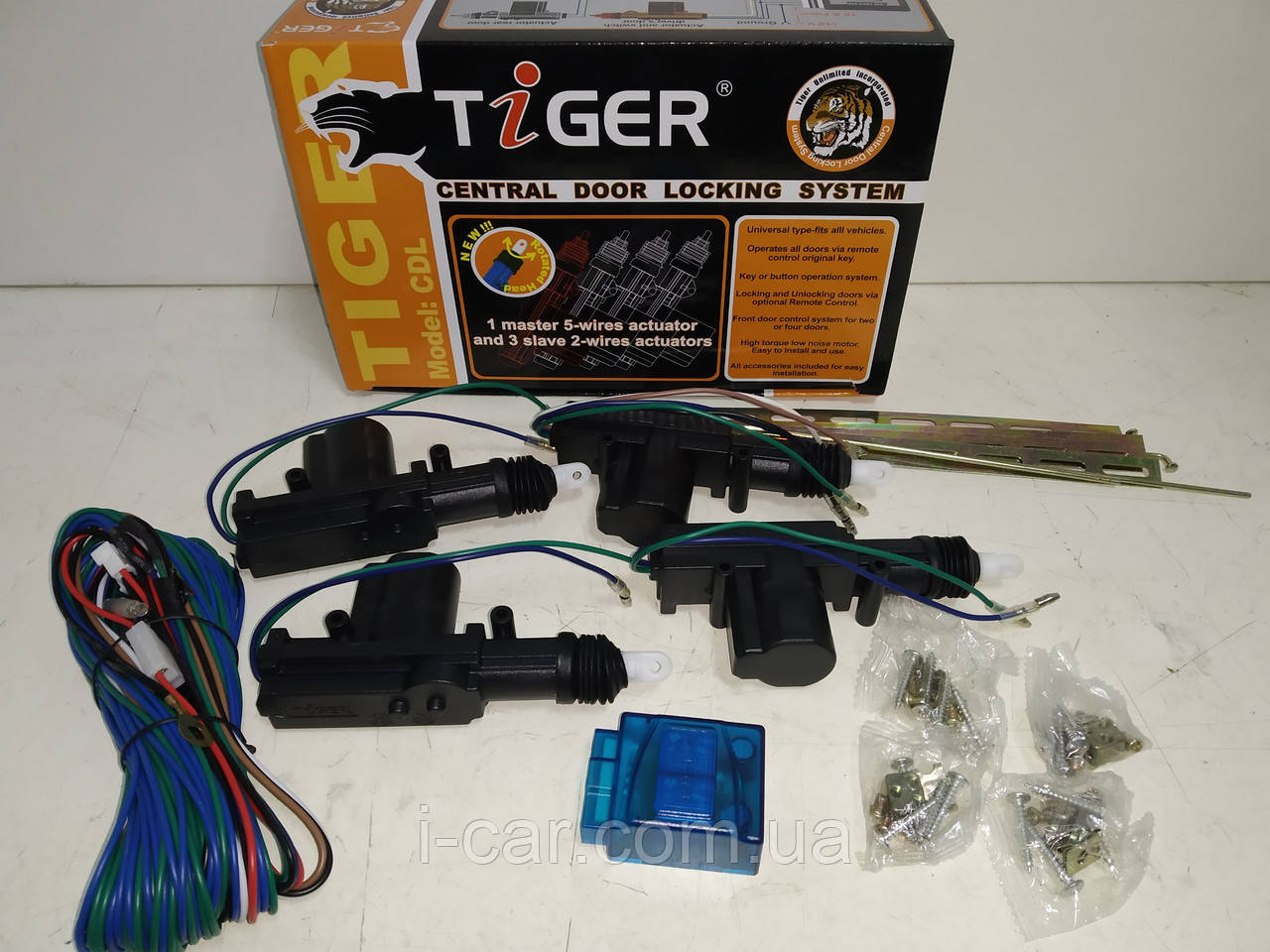 Комплект центрального замка Tiger CDL12В 6кг