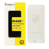Защитное стекло для телефона iPhone 7+/ 8+ белое iPaky