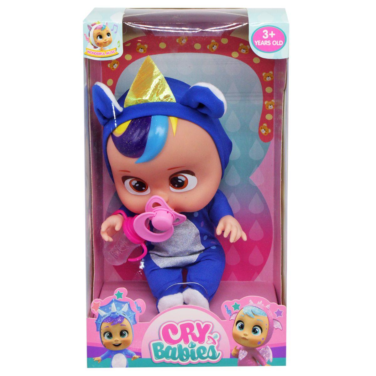 Купить Пупс "Cry Babies" в синьому, цена 689.06 ₴ — Prom.ua (ID#1788469757)