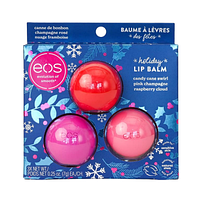 Набор бальзамов Holiday Lip Balm Trio от EOS