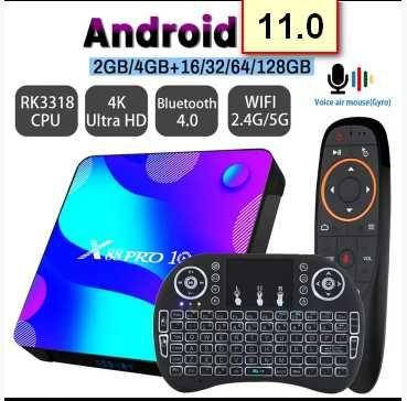 Купить Смарт тв приставка X88 Pro андроид 11 4G/32G IPTV TV x96 ...