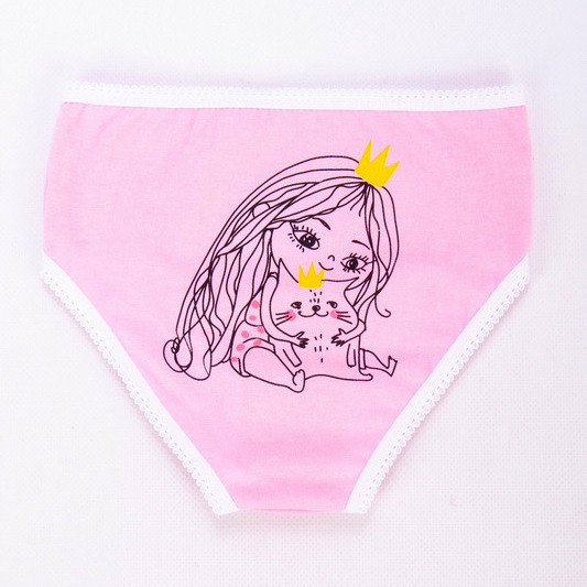 998-03 рож Трусики для дівчаток світло-рожеві Тм Авекс розмір 86 см