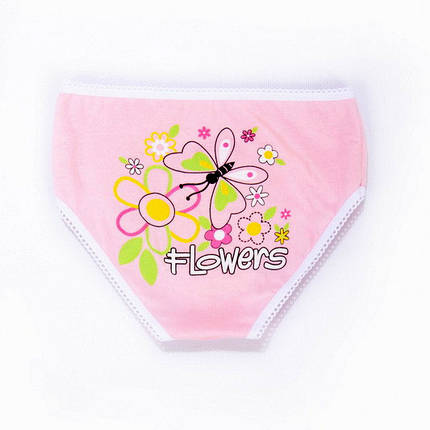 998-03 рож Трусики для дівчаток світло-рожеві Тм Авекс розмір 86 см, фото 2