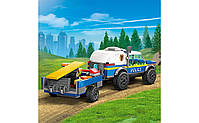 LEGO City Мобільний майданчик для дресування поліцейських собак 197 деталей (60369), фото 6