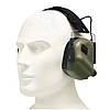 Активні навушники Earmor M31 mod3 з кріпленням чебурашка хакі, тактичні навушники, фото 7