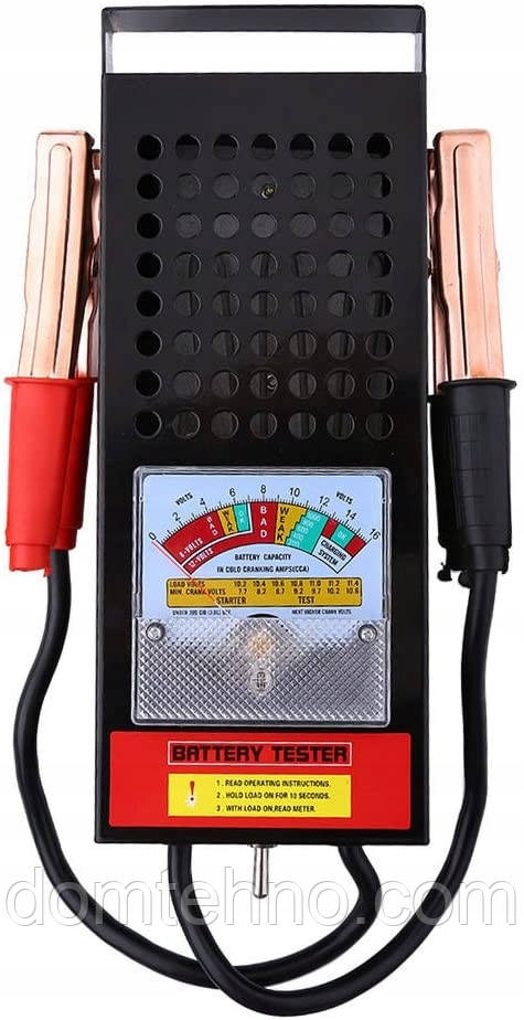 Тестер для перевірки акумуляторів 6/12V Geko G80028, фото 1