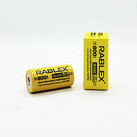 Аккумулятор Rablex 16340 (CR 123) 3.7V 800mAh 2.96Wh