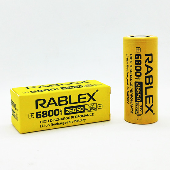 Акумулятор Rablex 26650 3.7V 6800mAh 25.2Wh