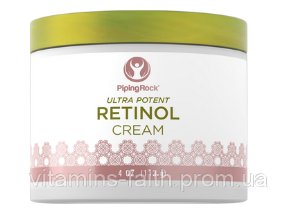 Купить Крем с ретинолом (сверхмощный крем с витамином А) от Piping Rock ...