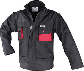Куртка робоча чорно-червона, раз. XL, YT-8023 YATO