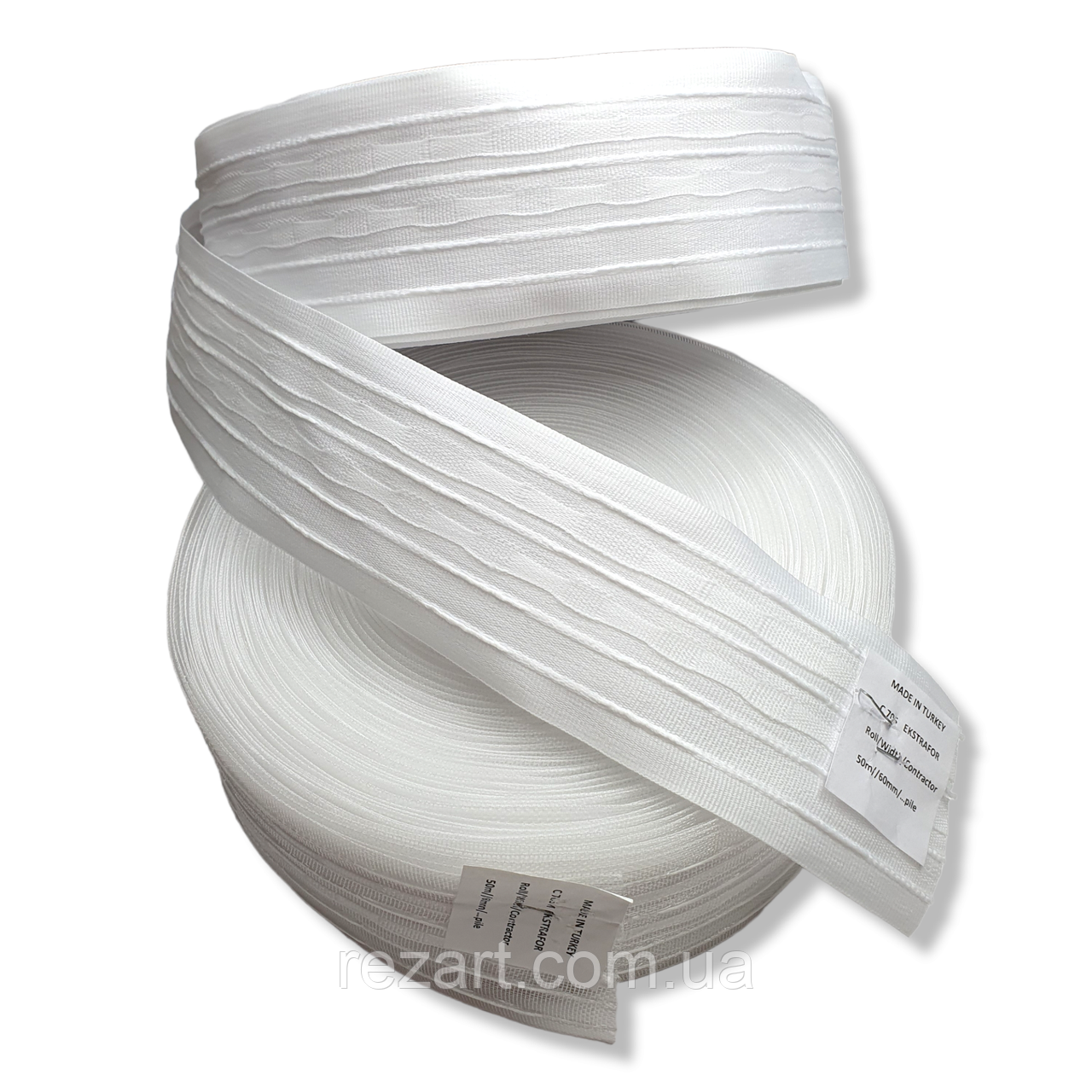 Тісьма шторна бавовняна 6 см 50 м 4 нитки.Туреччина