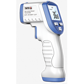 Термометр безконтактний інфрачервоний дистанція — 2-5 см, t = 32-45 °C, автовимк.- 15 с, 2 x 1.5 В, ZP-0149