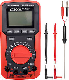 Мультиметр для вимирювювання электрических параметров, YT-73087 YATO
