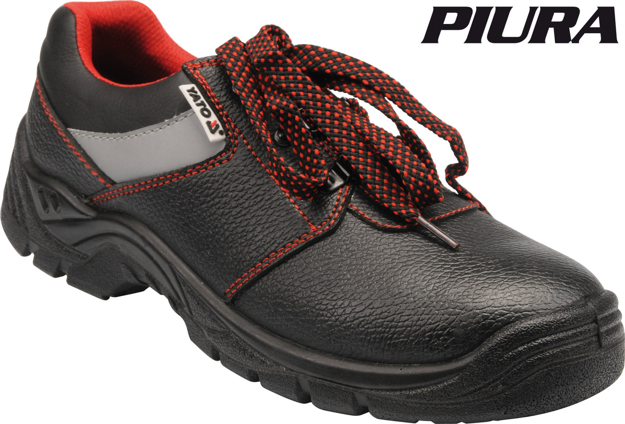 Туфлі робочі шкіряні з поліуретановою підошвою модель PIURA, раз м. 40, YT-80553 YATO