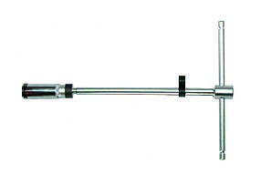 3/8" Ключ свічковий Т-обр. з карданом 16 мм, L = 500 мм (шарир. фіксація) (807350016B Force)