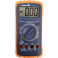 Мультиметр для измерения электрических параметров цифровой, высота цифр- 25 мм, 81783 VOREL