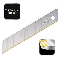 Сегментные лезвия сменные Neo TITANIUM, 18 мм, (набор 10 шт.) 64-020