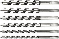 Набор сверл спиральных по дереву Ø = 10-20 мм, L = 230 мм. 6 шт., 22465 STHOR