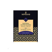 Пробник Sensuva - Natural Water-Based Blueberry Muffin (6 мл)