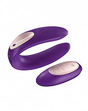 Вібратор для пар Satisfyer Double Plus Remote з пультом ДК і двома моторчиками