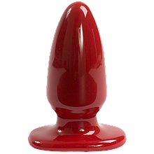 Анальна пробка-втулка Doc Johnson Red Boy - Large 5 Inch, макс. діаметр 5,5 см