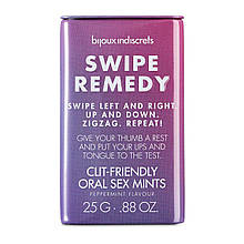 М'ятні цукерки Bijoux Indiscrets Swipe Remedy – clitherapy oral sex mints без цукру