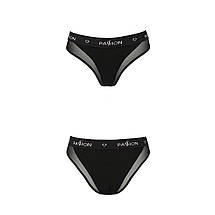 Трусики з прозорою вставкою Passion PS002 PANTIES M, black, фото 5