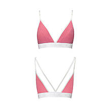 Спортивний топ з подвійними бретелями Passion PS007 TOP L, pink, фото 4