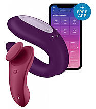 Набір Satisfyer Partner Box 1 (вібратор для пар Double Joy + вібратор у трусики Sexy Secret), фото 4