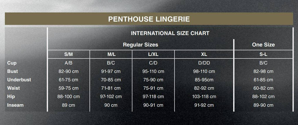 Трусики-сліпи Penthouse Too Hot To Be Real L/XL Purple, мереживо, регульована посадка, фото 3