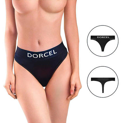 Трусики з кишенею для вібратора Dorcel PANTY LOVER L, фото 1
