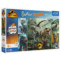 Пазлы детские "Супер Shape XL.Необычные динозавры" Trefl 50026, 160 эл.