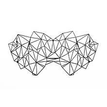 Маска на обличчя Bijoux Indiscrets — Kristine Mask, вінілова, клейове кріплення, без зав'язок