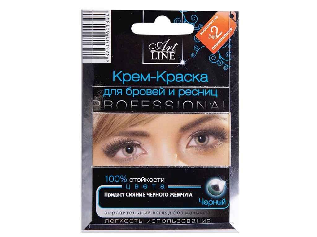 Фарба для Брів Чорний Та Вій Перлина ТМ Art Line "Lv" — Купить Недорого ...