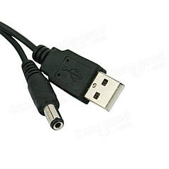 Кабель USB — 5,5*2,1 мм DC