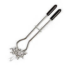 Затискач для клітора Art of Sex - Pearl Drop, Срібло