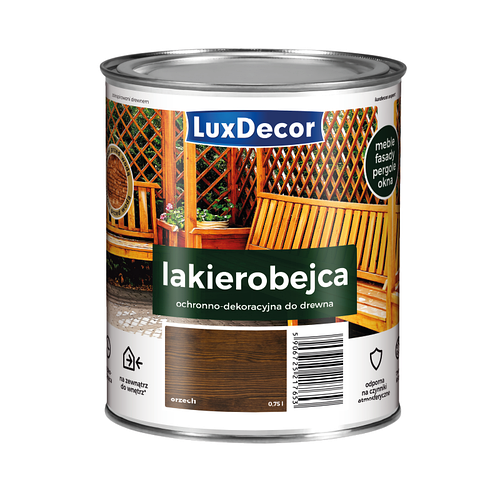 Лаковая морилка для дерева в цвете Luxdecor Орех, 2.5 (ID#1794411440 ...