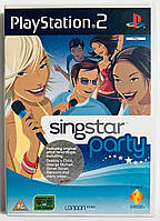 SingStar Party, Б/У, английская версия - диск для PlayStation 2