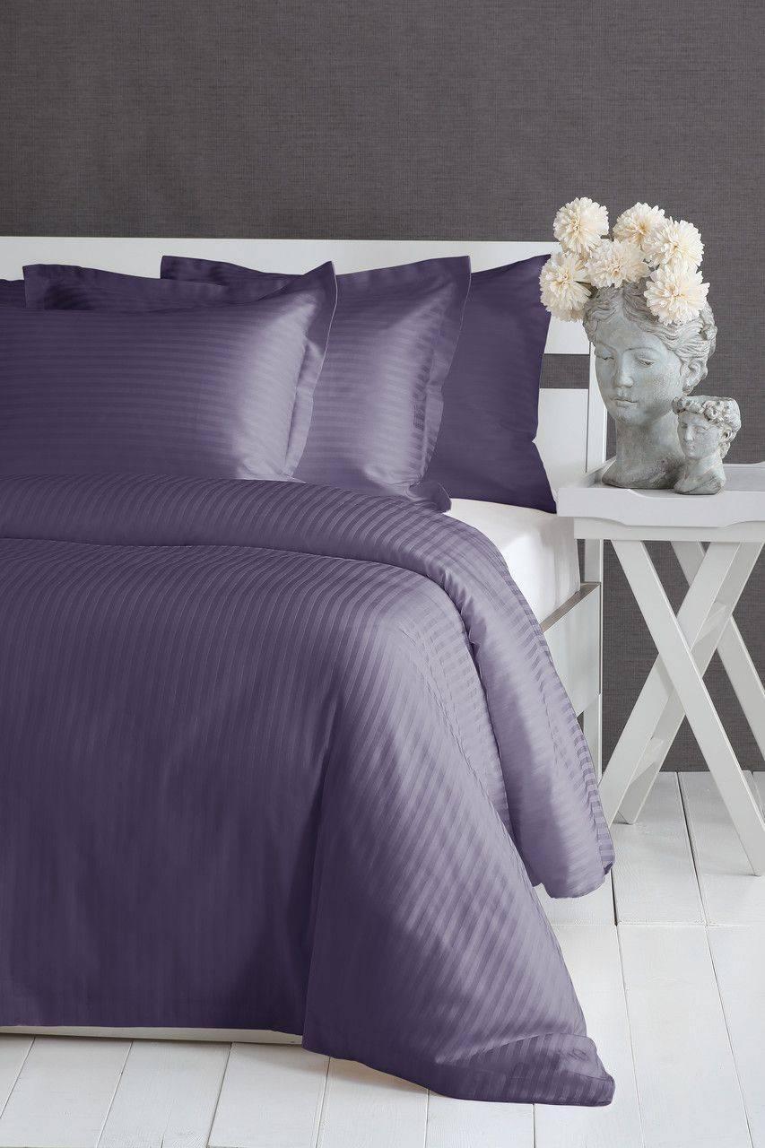 Комплект постільної білизни 160х220 фіолетовий Pavia 19458, фото 1