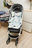 Вкладка матрацик у дитячу коляску, фото 2