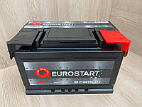 Автомобильный аккумулятор EuroStart SMF 6CT- 74 АзE(0) 278/175/175 640А Аккумуляторная батарея для авто