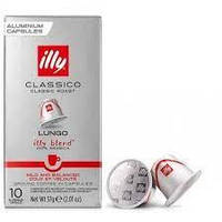 Кофе в капсулах Nespresso illy Lungo Classico 10 шт Неспрессо Илли 100% Арабіка Алюминий 09.04.2023