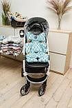 Вкладка матрацик у дитячу коляску, фото 2
