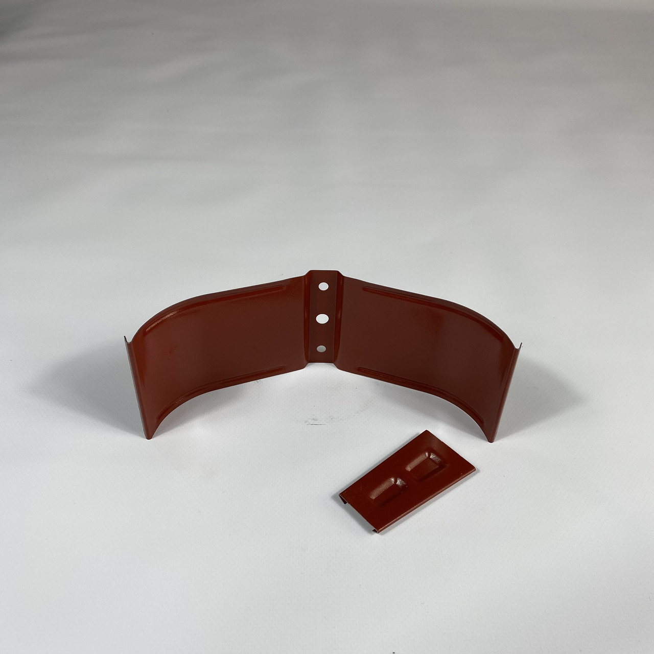 Кріплення труби під дюбель (без дюбеля) Stream 90 мм RAL 3009 Червоний окис