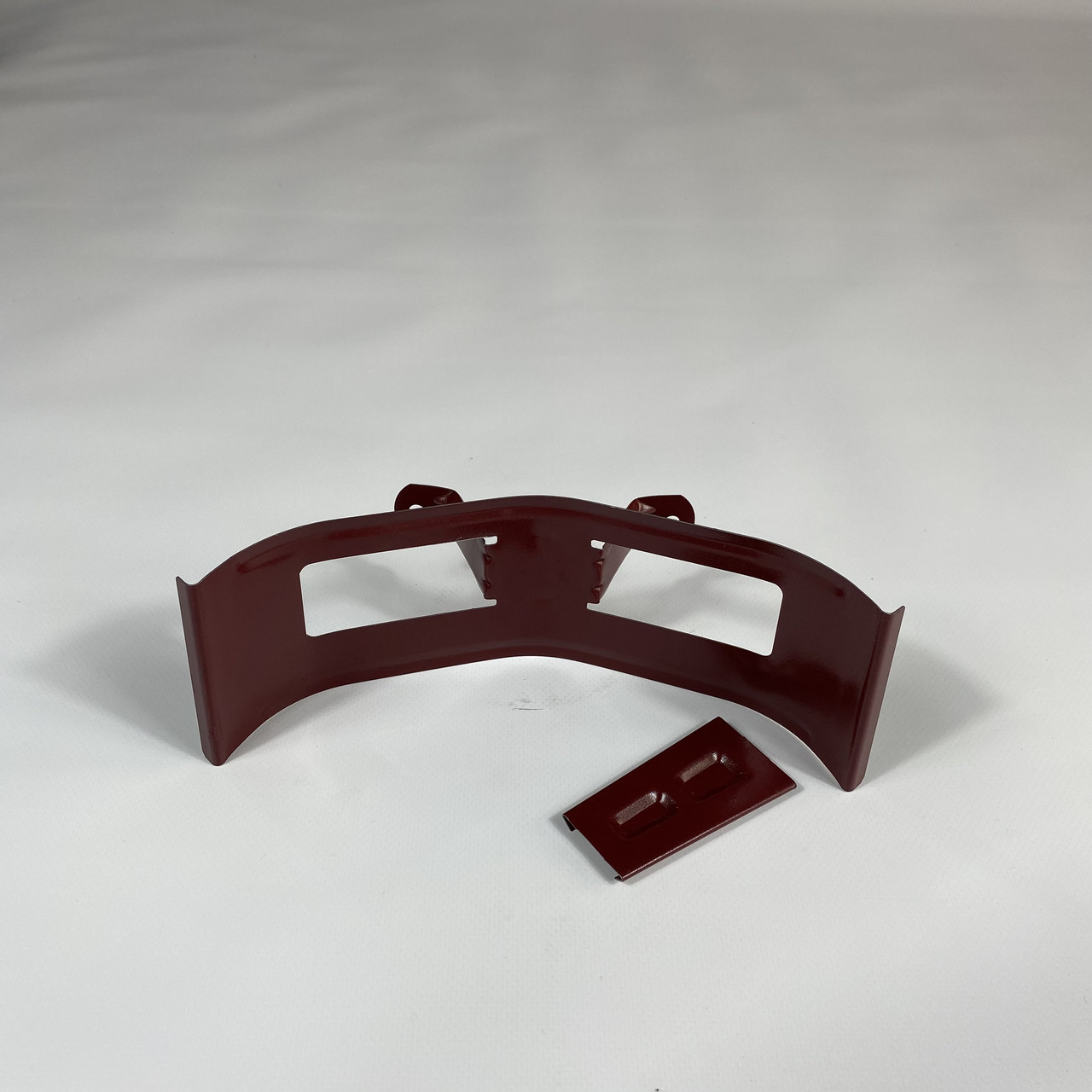 Кріплення труби під шуруп (без дюбеля) Stream 90 мм RAL 3005 Винно-червоний темна-вишня, фото 1